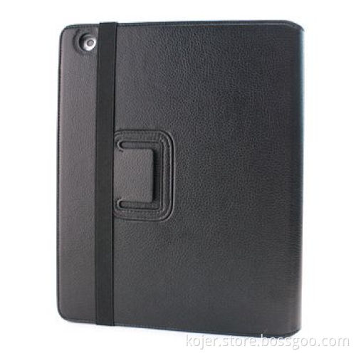 Innovative Folding PU Leather Cases for iPad 3, Full Access to All Functional Ports